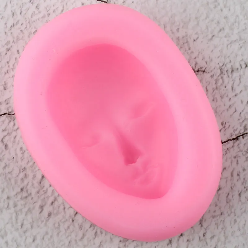 Женские силиконовые формы для лица женская маска полимерная глина конфетная