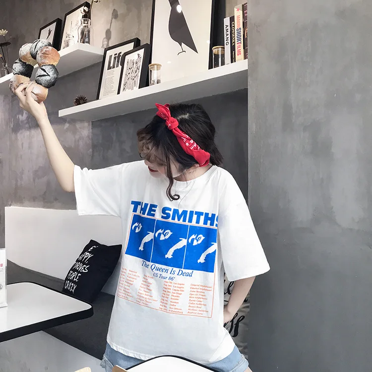 Винтажные повседневные белые хлопковые универсальные свободные новые модные