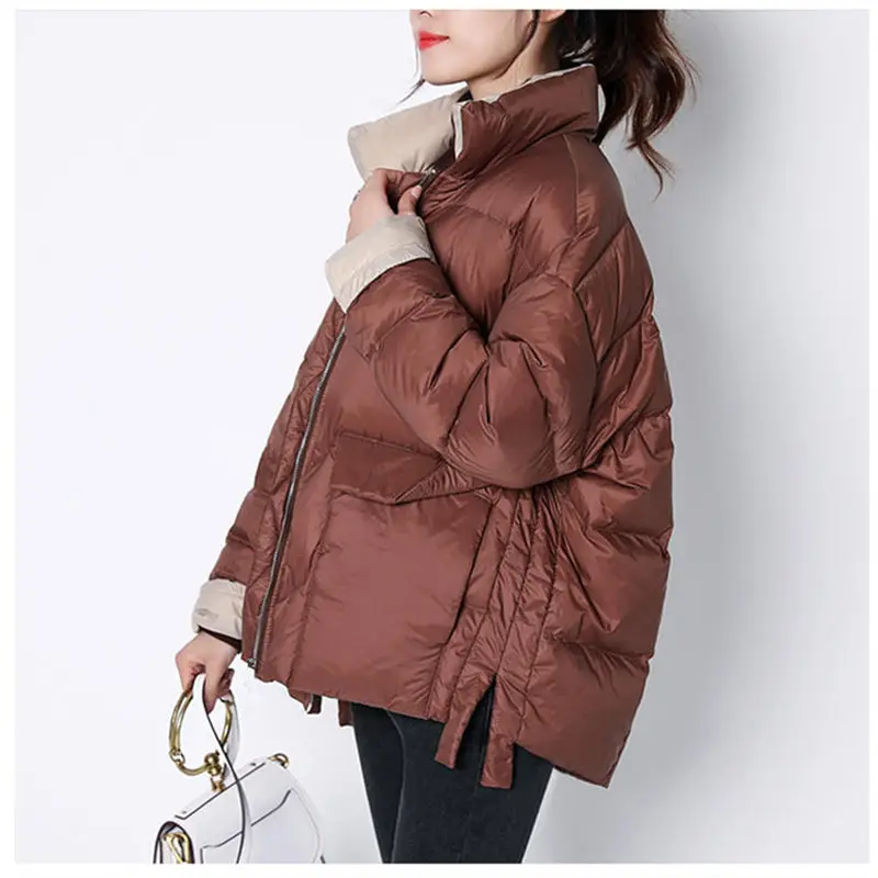

Winter Woman Jacket Parkas Mujer Chaqueta Padded Down Cotton Coat Female Loose Warm Winter Clothes Women Coats Outerwear Q2901