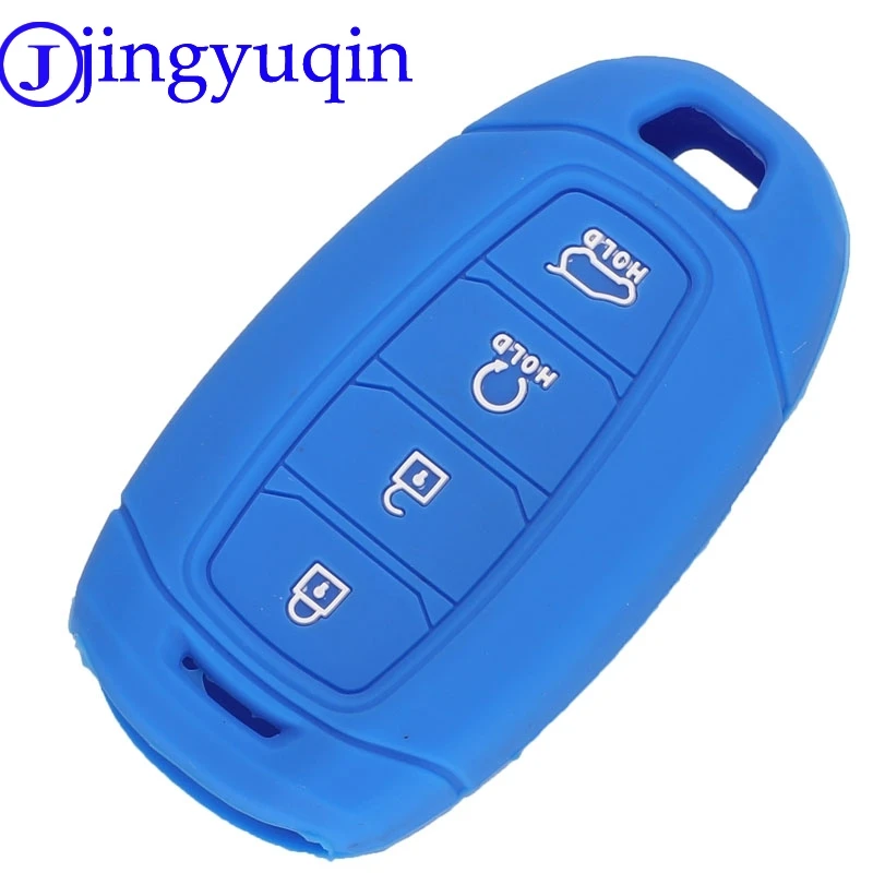 Jingyuqin Чехол для автомобильного ключа с дистанционным управлением Hyundai i30 i35 i40 Kona