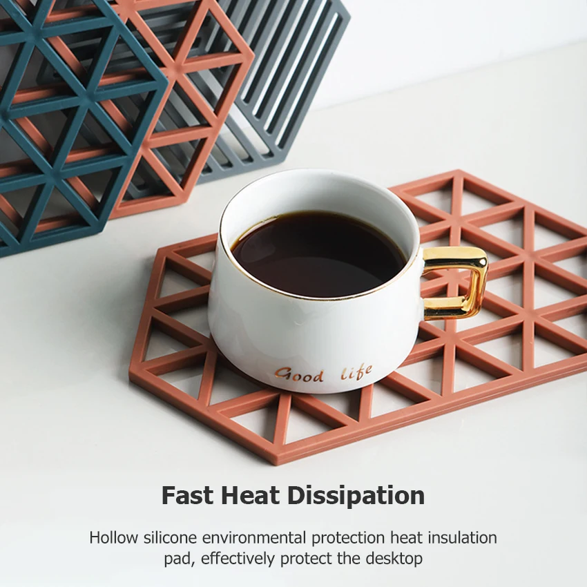 Подставки MEMDOO коврик для кастрюли подставка под чашку горячий силиконовый