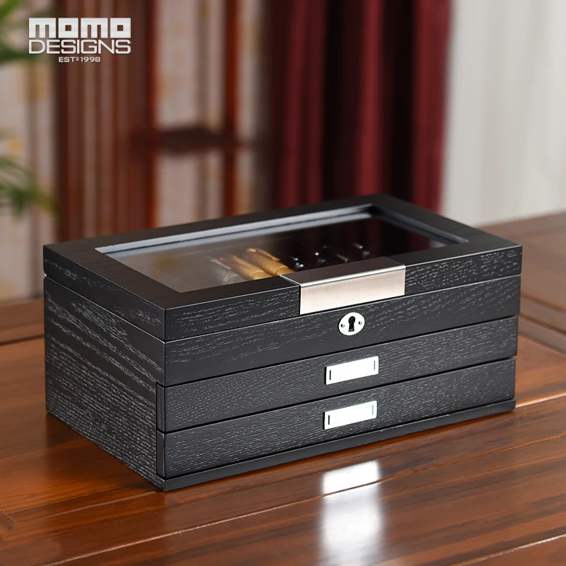 Деревянная коробка для хранения ручек 12-60 коллекция пенал упаковка дисплей