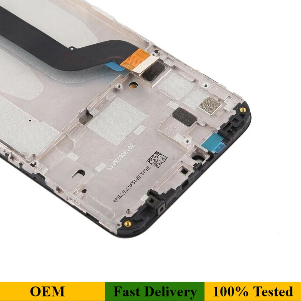 5 шт. ЖК-дисплей для Xiaomi A2 lite MiA2 Lite сенсорный экран дигитайзер в сборе Redmi 6 Pro LCD