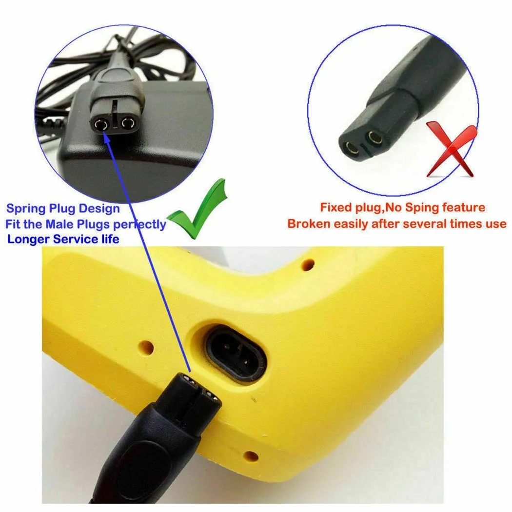 

Suitable For Karcher KarcherWV2 50 60 70 Window Glass Vacuum Cleaner Charger (European Standard 5.5V) In Stock Drop Ship