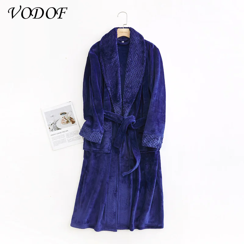 VODOF 100% махровая модель унисекс для влюбленных мягкая женская одежда сна