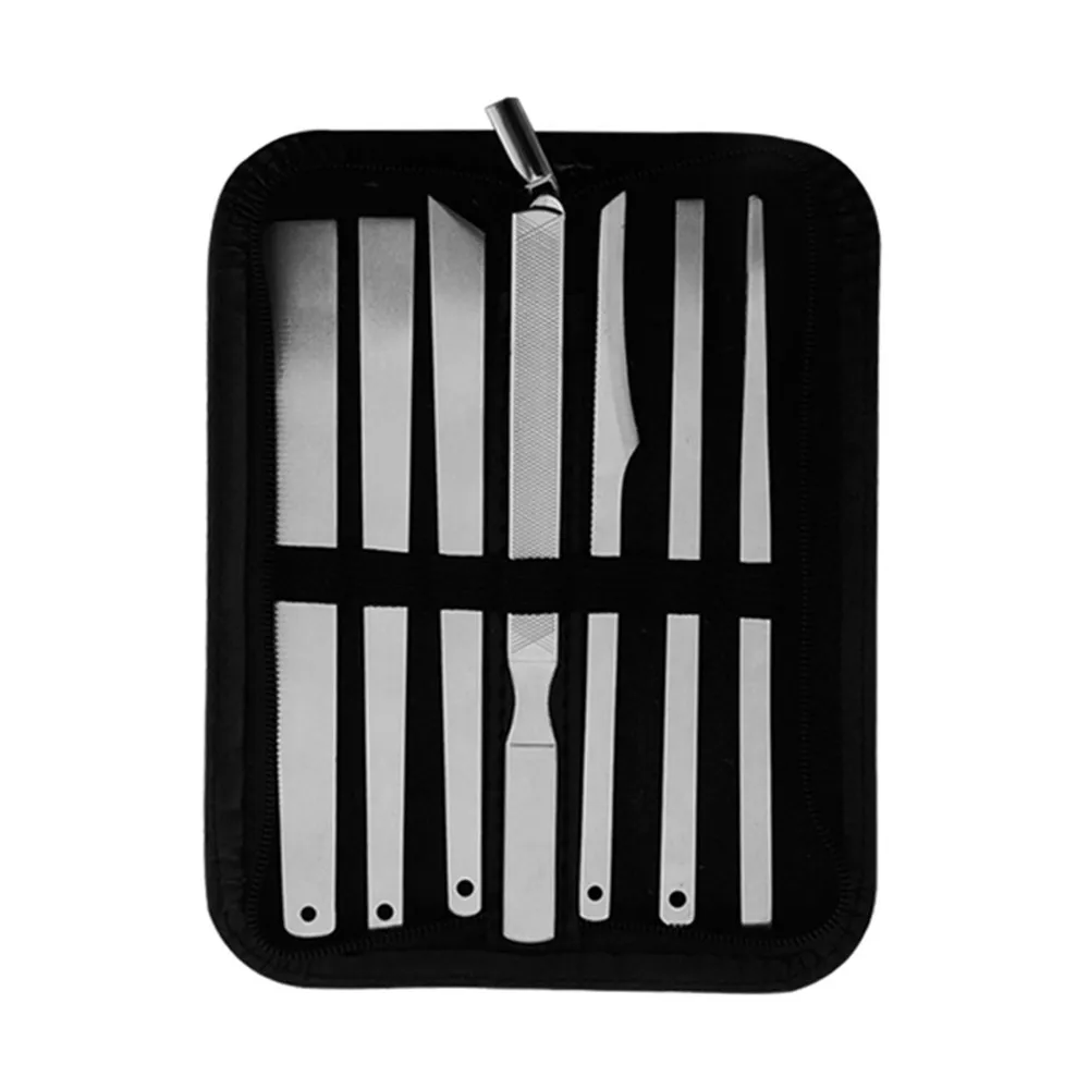 

7pcs/set Stainless Steel Toe Nail Knife Foot Hard Skin Remover Callus Rasp File Ingrown Callus Cuticle Foot Care Kits