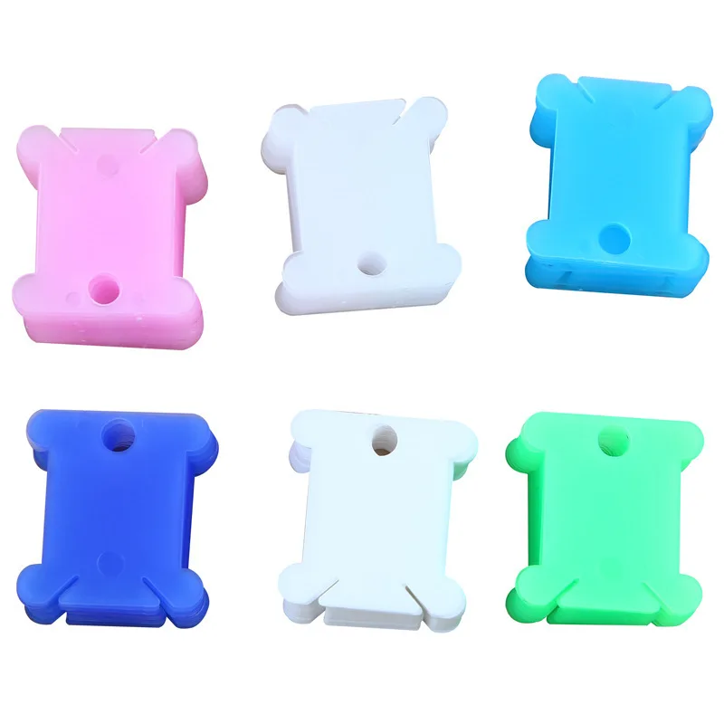 20 шт. нитки мулине ремесло катушка с нитками крестом держатель для хранения