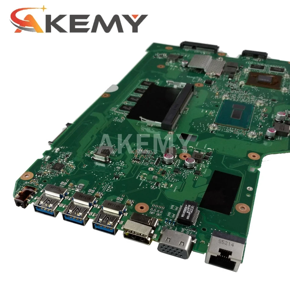Материнская плата Akemy X751LK REV 2 0 для For Asus X751LKB X751LX материнская ноутбука GTX 850M 4G RAM I7