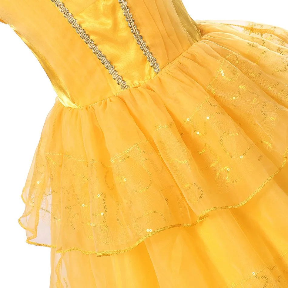 VOGUEON для девочек на выпускной свадьба платье летних многослойных платьев-пачек