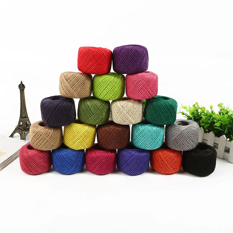 50 метров/рулон лента из натурального джута 2 мм|Ленты для шитья| |