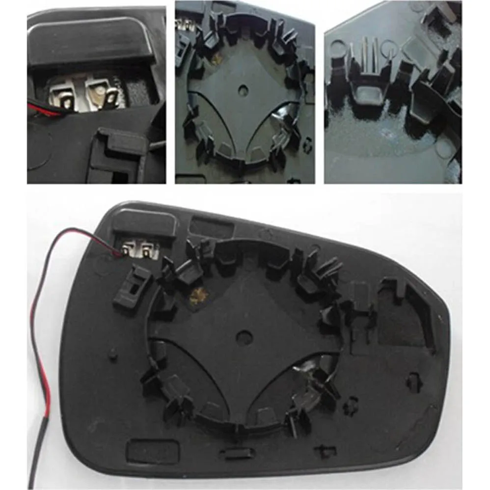 Автомобильное зеркало заднего вида с подогревом бокового крыла синее