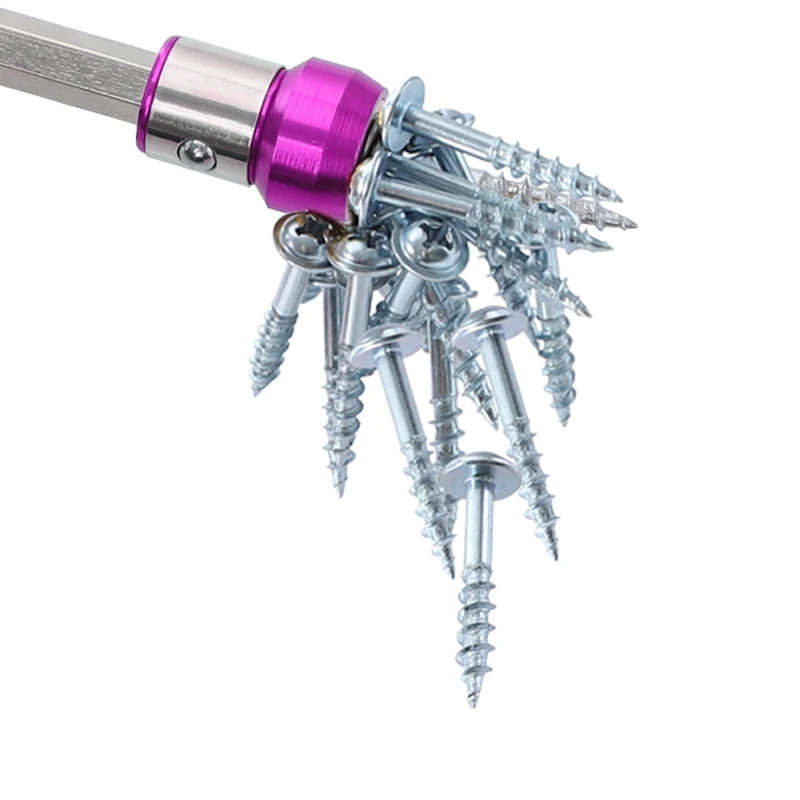 Отвертка бит магнитное кольцо S2 Сталь отвертка Намагничивающее Устройство для 1/4