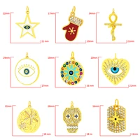 heart shaped devils eye pendant heart pendant bracelets necklace earring accessories diy accessories accessories