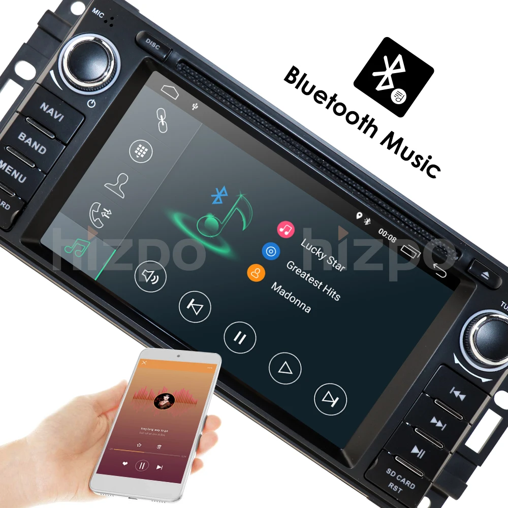 Автомобильный DVD gps плеер Android 9,0 для JEEP Wrangler Компас Патриот Grand Cherokee Commander Dodge CAM 2 грамма+ 16 ГРОМ 4GWifi SWC DVBT
