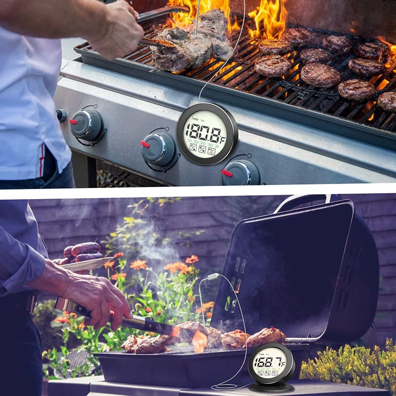 

Digital Meat Thermometer Instant Read, Cooking & Kitchen Thermometer with Backlight LCD Sn Anti-Corrosion