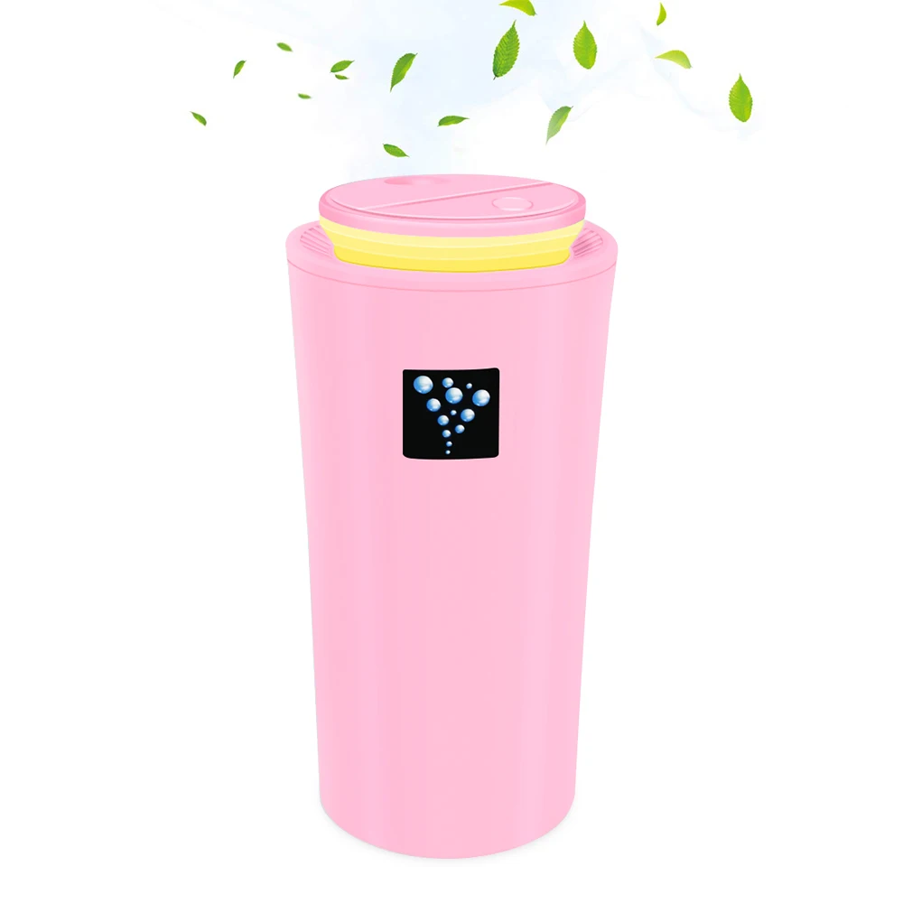 K-H10A-pink KBAYBO автомобильный Ароматический диффузор автомобильный ароматерапия матовый распылитель с двойным зарядным устройством USB для автомобиля - Цвет: K-H10A-pink