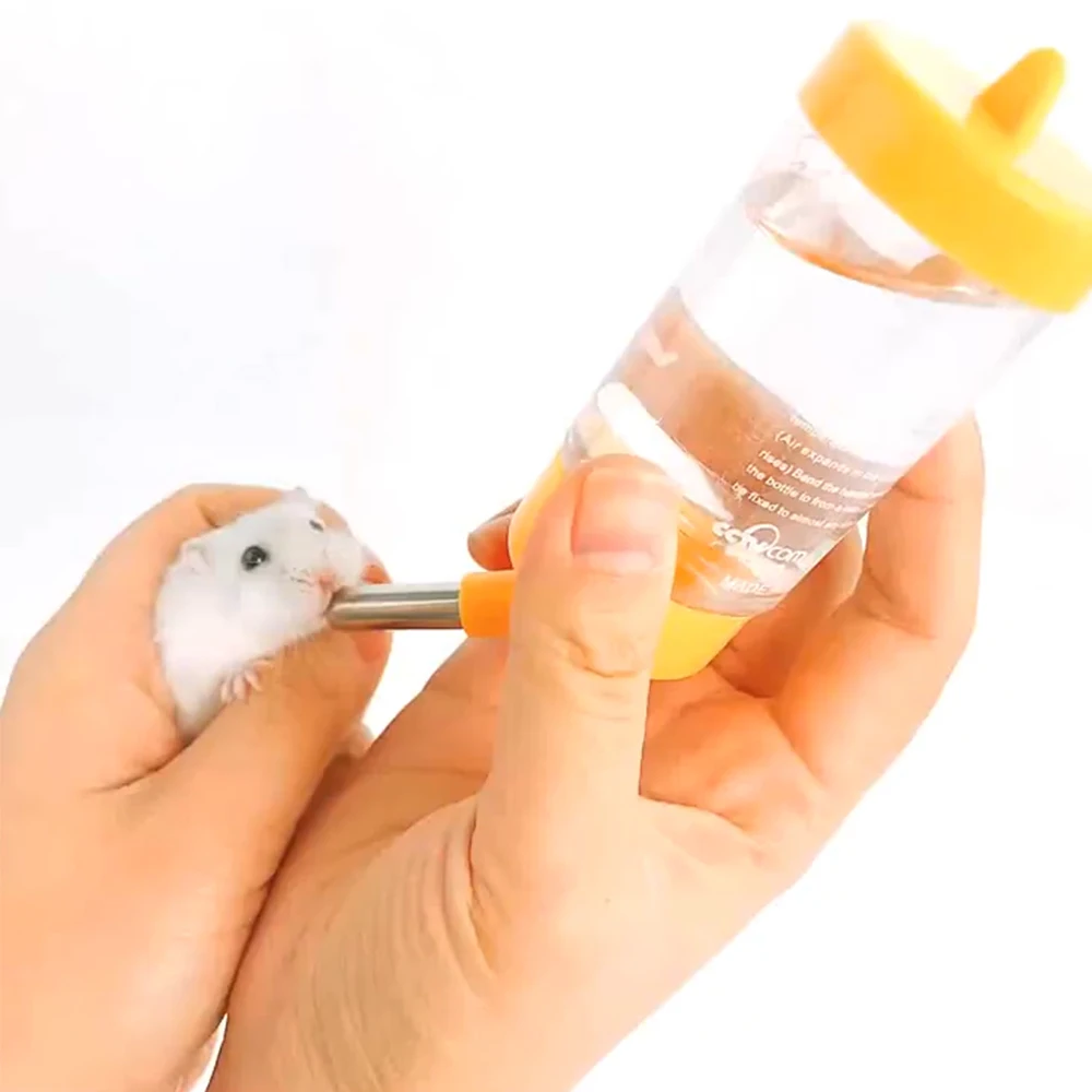 80 мл пластиковый питатель для хомяка бутылка воды Висячие клетки стиль кролика