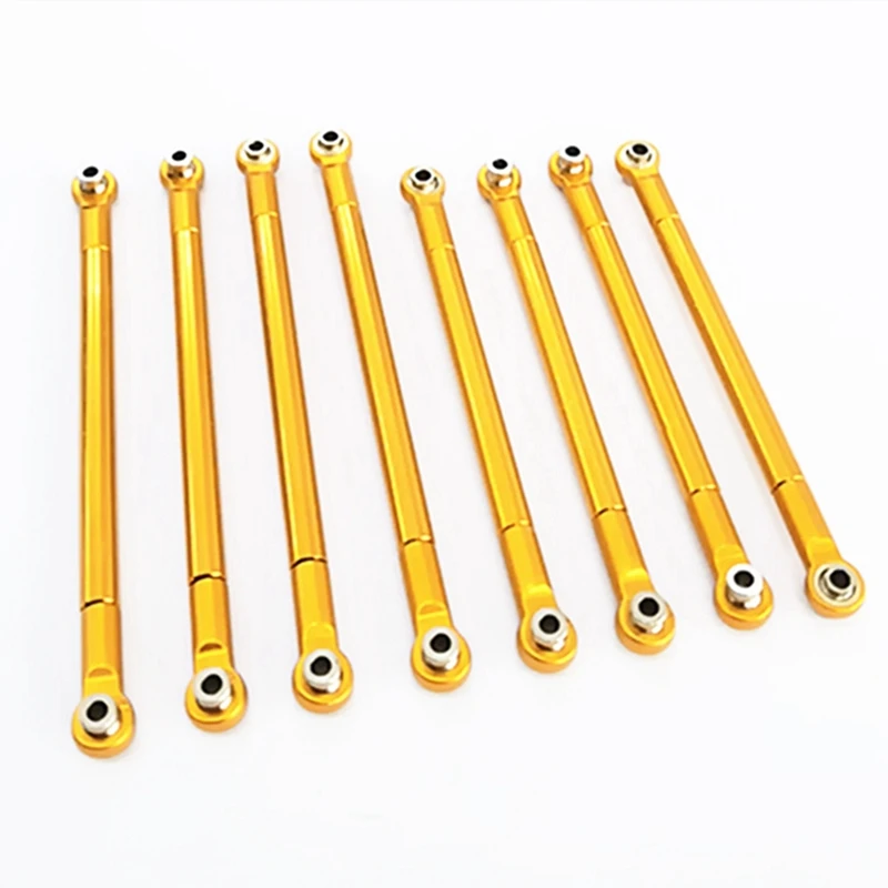 

for MN86S MN86 MN86KS MN86K MN G500 Upgrade Parts 8PCS Metal Pull Rod Link Rod Linkage 1/12 RC Car Accessories