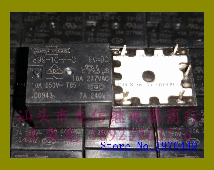 899 1C F C T73 6V|Реле| |