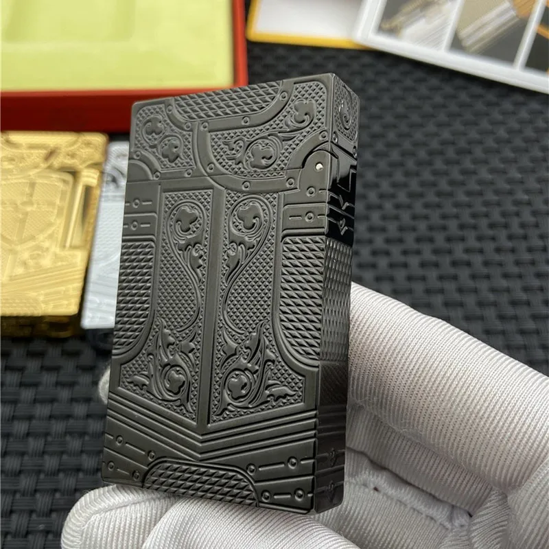 

S.T Memorial D upont lighter Bright Sound! New With the Box and Adapter Serial number TL45