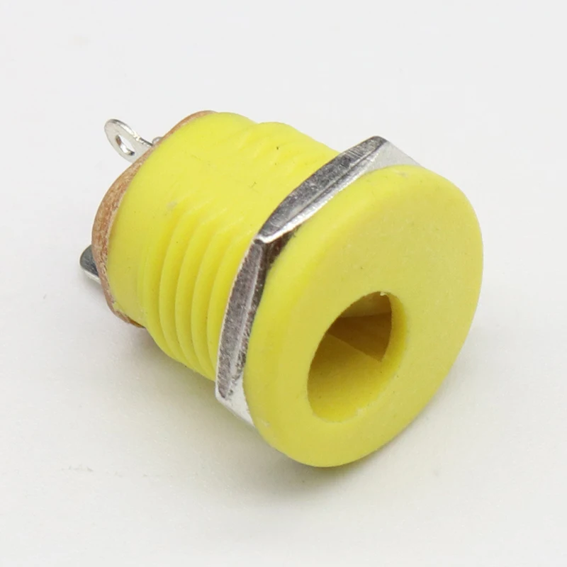 8pcs Red Yellow Black White DC Jack socket 5.5*2.1mm power jack outlet dc panel | Обустройство дома