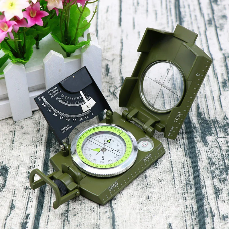 Военный Камуфляжный компас навигационная Компас для пеших прогулок