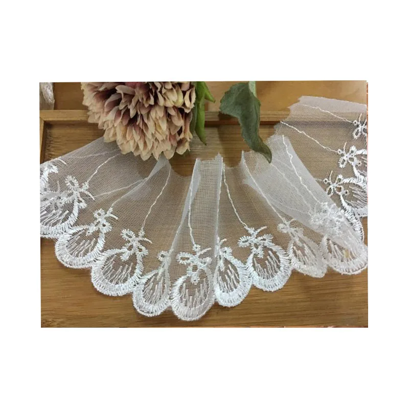 Сетка вышивка кружева белая сетка аксессуары 8 см в ширину | Дом и сад