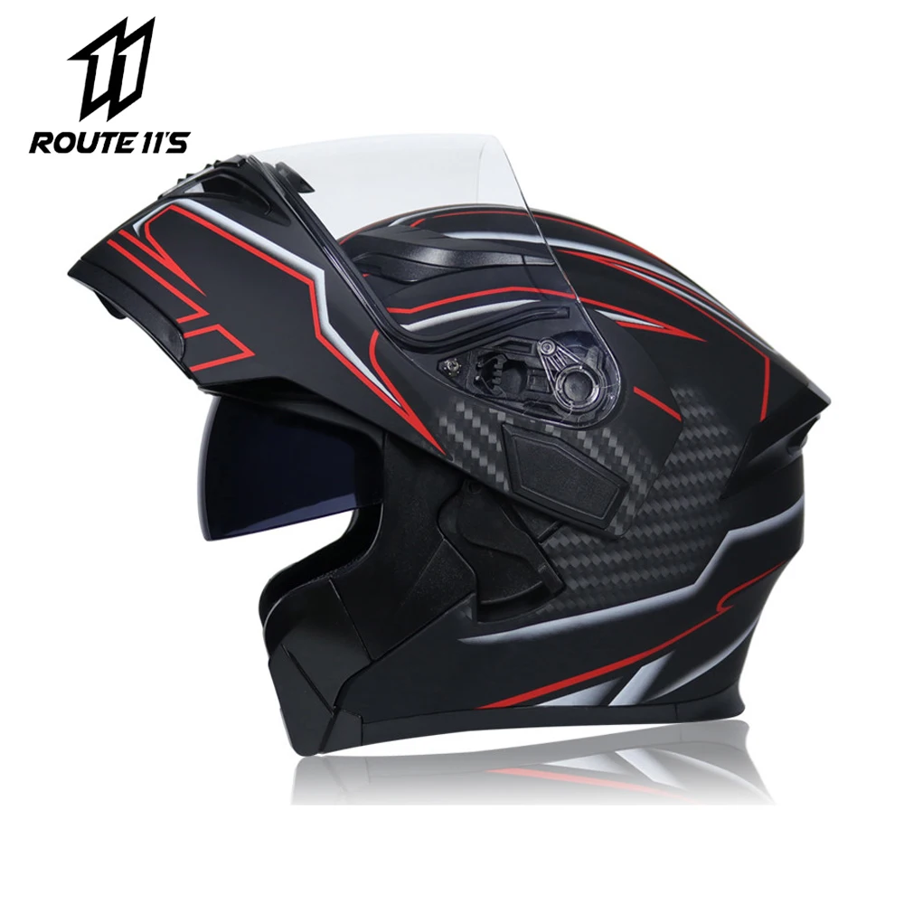 

Мотоциклетный шлем с откидной крышкой, зимний безопасный мотоциклетный шлем в горошек для мотогонок, для мужчин и женщин