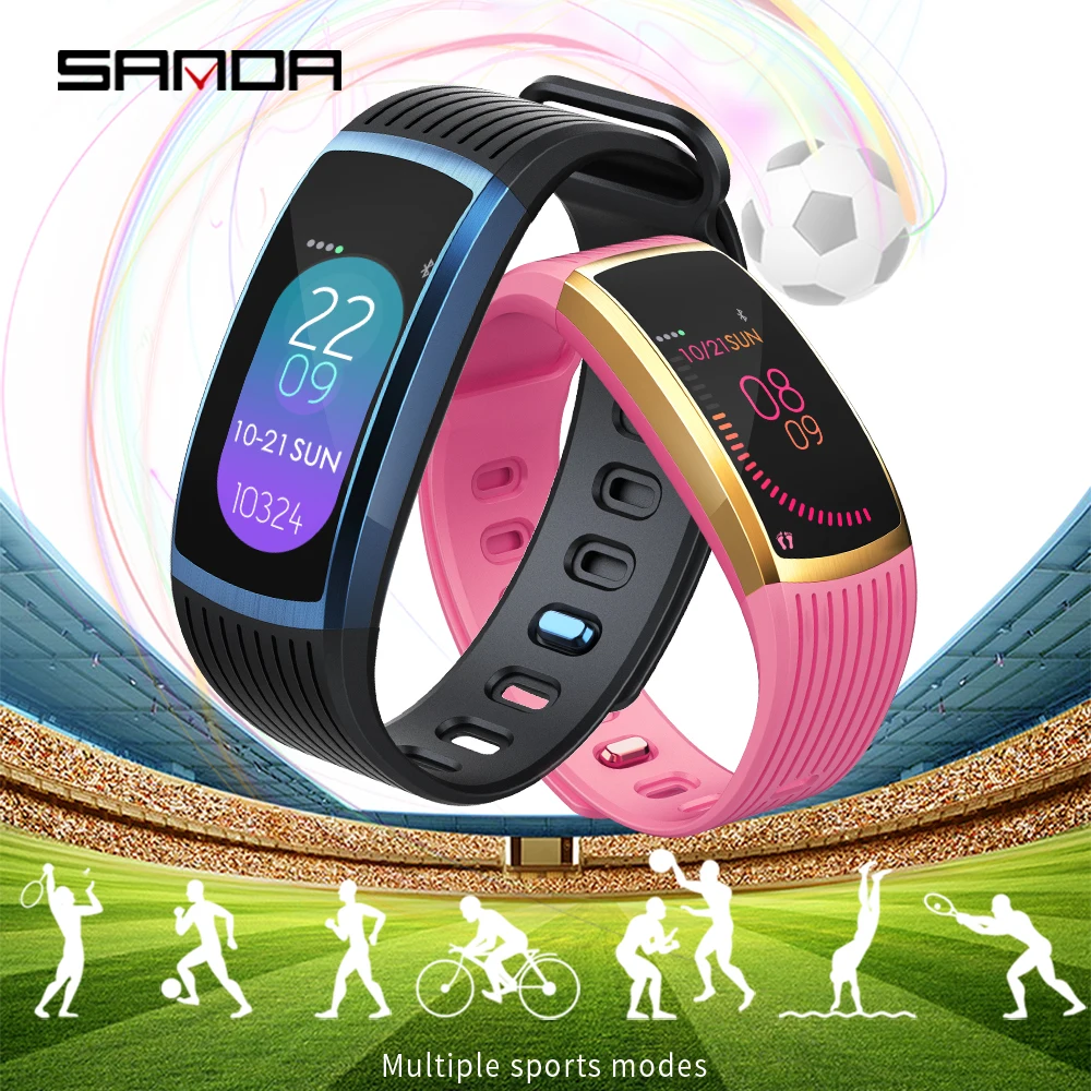 Оригинальный умный Bluetooth спортивный браслет водонепроницаемый смарт пульсометр