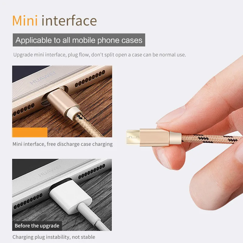 Качественный кабель Micro USB 3A 1 м/2 м кабель для быстрой синхронизации данных зарядный кабель для samsung huawei Xiaomi LG Andriod Microusb Кабели для мобильных телефонов