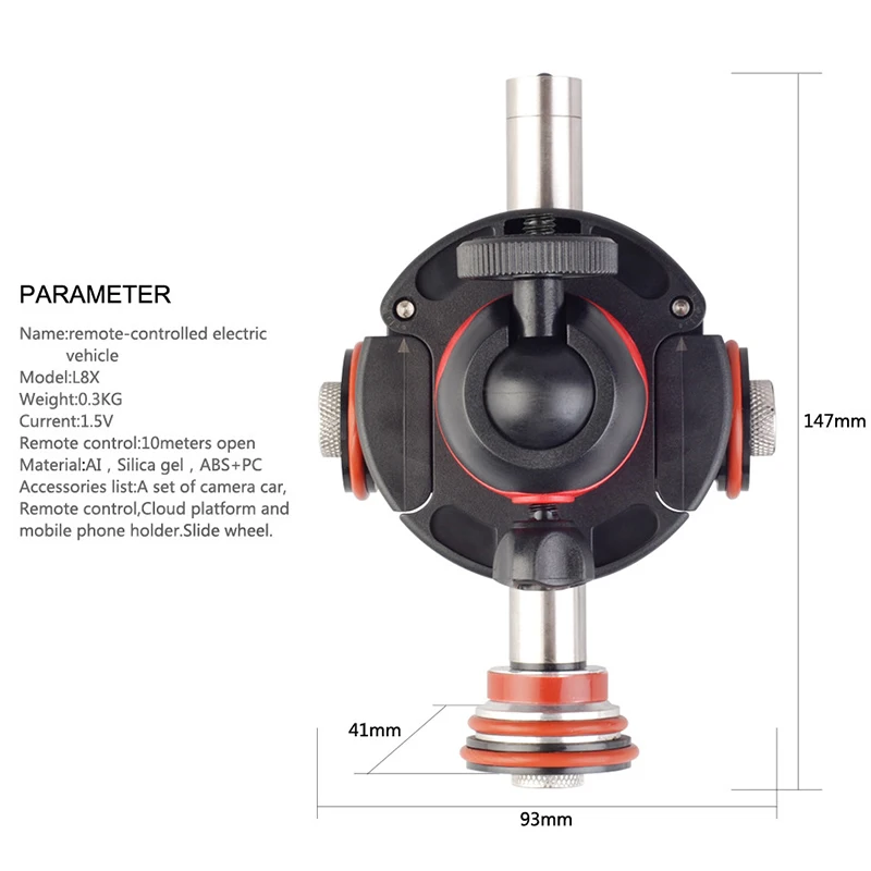 

Camera Video Track Dolly Motorized Electric Slider Motor Dolly Truck for Nikon Canon Dslr Camera Dv Movie Vlogging Gear