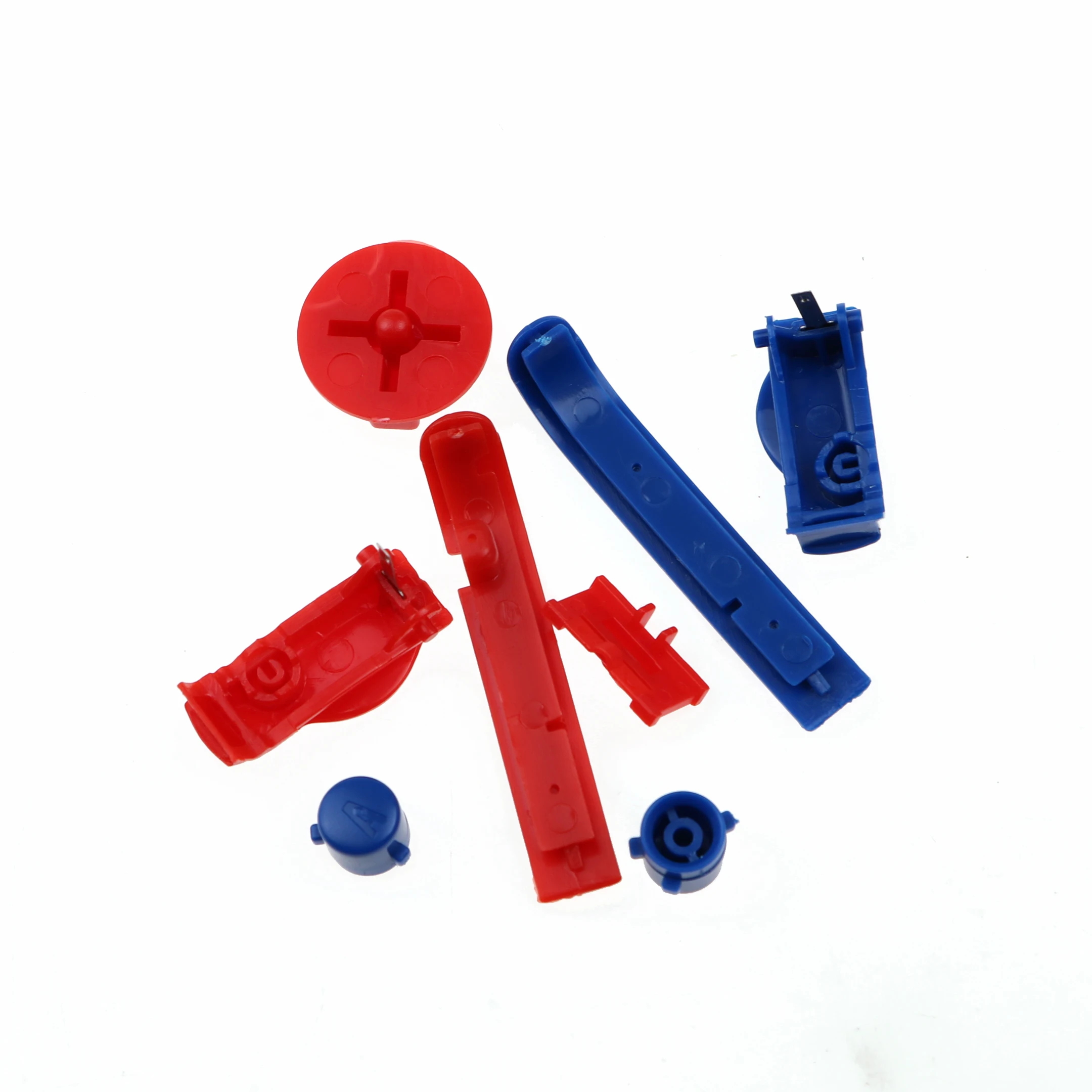 Пластиковая кнопка YuXi для Nintendo пуговицы игрового мальчика рамка GBA D колодок