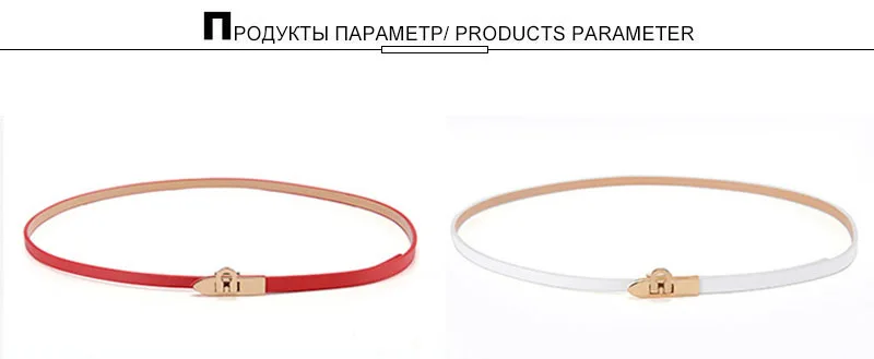 AKTRIS Женская мода из натуральной кожи тонкий ремень женский стиль Яркая юбка, Вид Спереди декоративный ремень для женщин 0,8 см FCO148