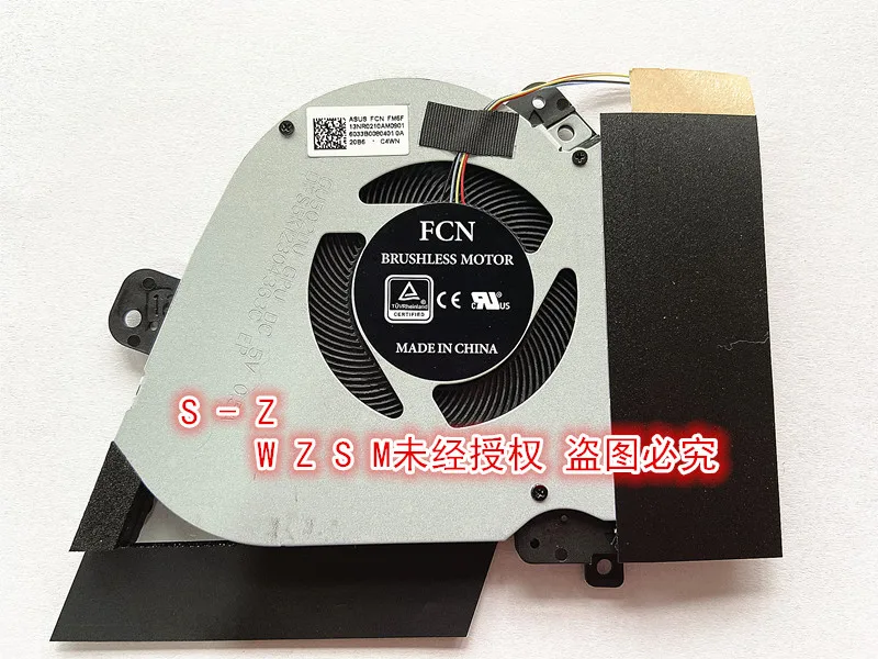 Новый процессор WZSM графический Охлаждающий вентилятор для Asus Zephyrus ROG GU502 GU502D GU502DU