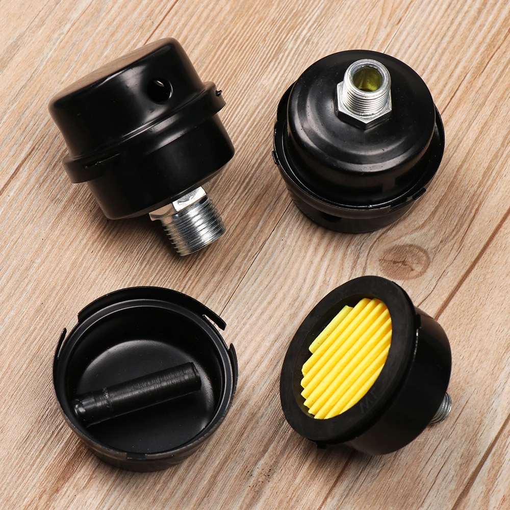 Spare Parts Metal Air Compressor Intake Filter Squelch Muffl
