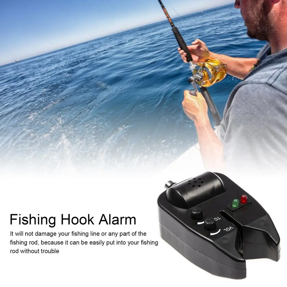 

Мини-сигнализатор для рыбалки, удобный изысканный сигнализатор для рыбалки, Электронный зуммер на удочке, Ночной индикатор