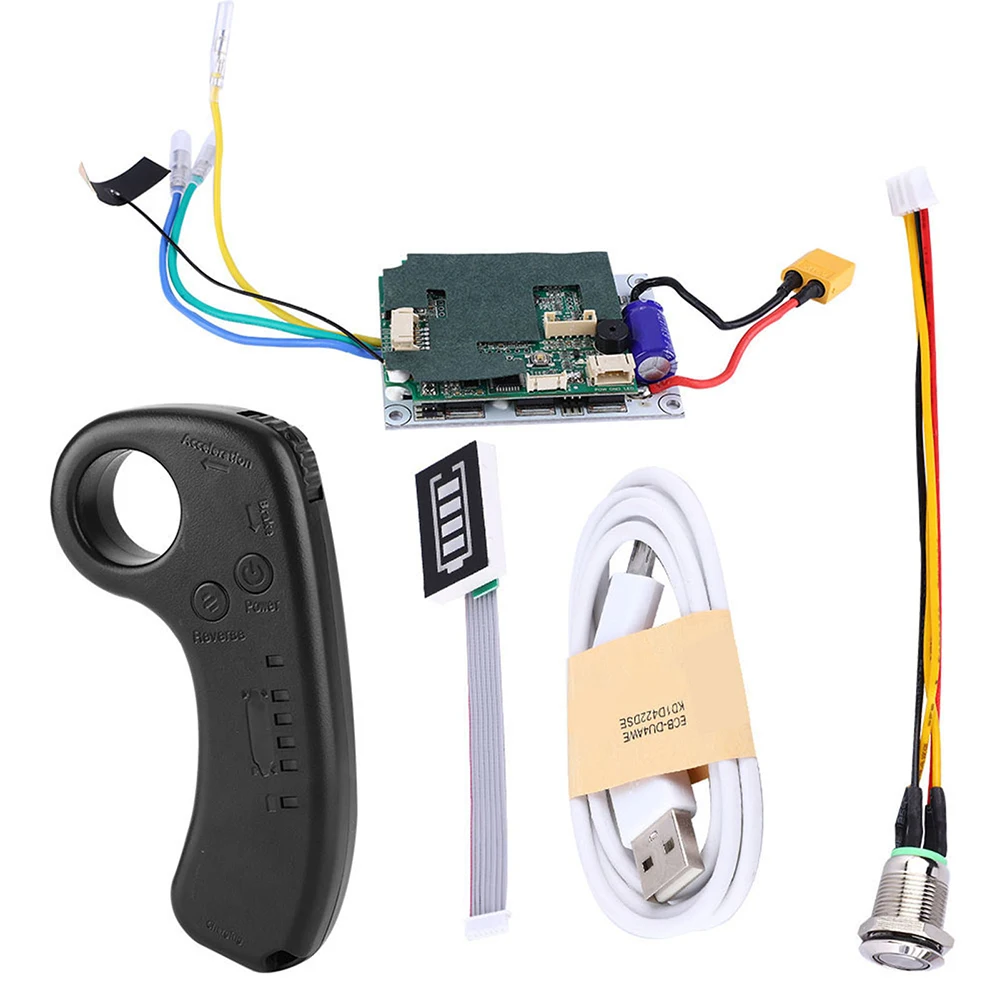 

36V Electric Skateboard Remote Controller Longboard Single Drive ESC Substitute Control Mainboard With Led Indicator Light