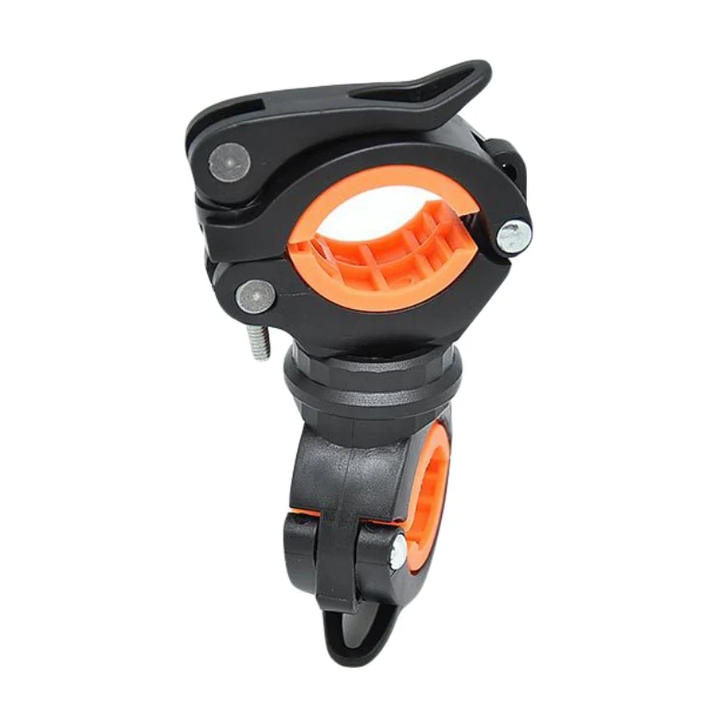 360 Degree Bicycle Rotating Light Holder LED Front Flashlight Lamp Clip Stand Handlebar Torch Mount Air Pump Bracket 77 | Спорт и