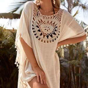 sunflower bikini cover up sexy swimsuit beach dress women 2021 summer bathing suit beachwear shirt free global shipping