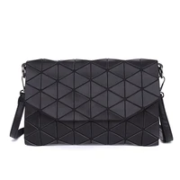 wsyutuo messenger bag female folded ladies geometric plaid bag fashion casual tote women handbag shoulder bag