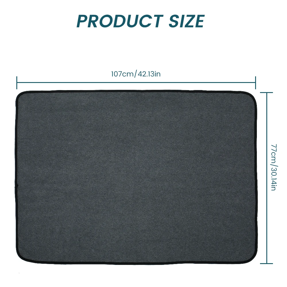 

Waterproof Reusable Dog Bed Mats Dog Urine Pad Puppy Pee Fast Absorbing Pad Rug Washable Dog Training Mat for Dog/Cat/Rabbit