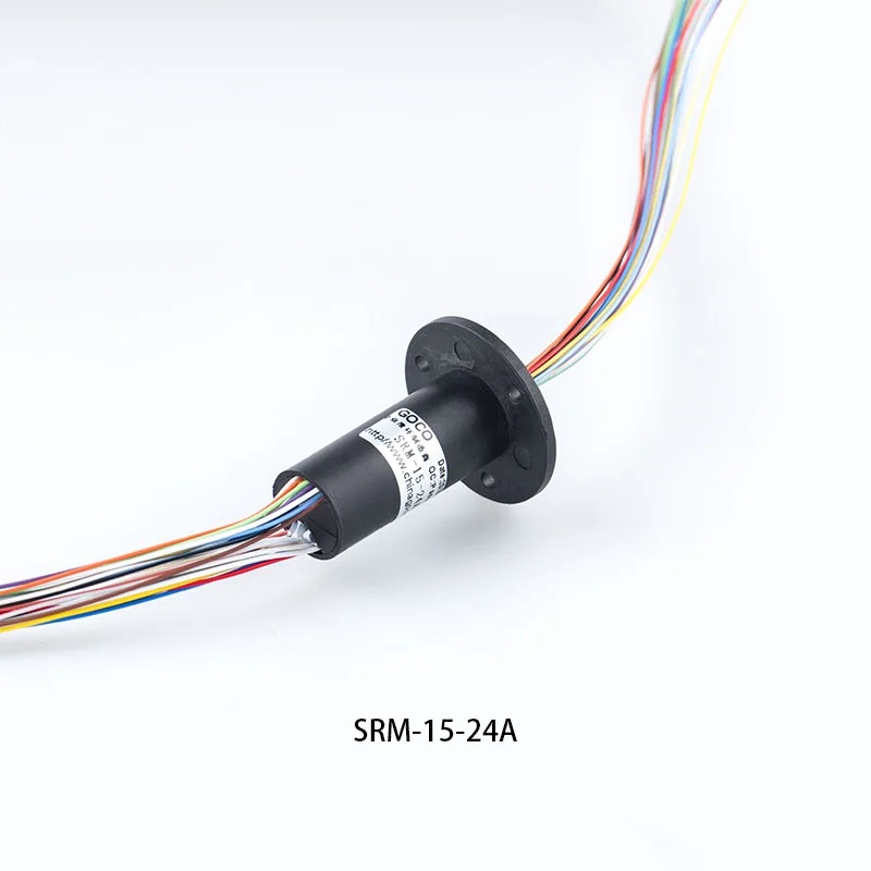 1 шт. 24 канала мини скольжения кольцо Диаметр 15 5 мм 1.5A электрическое PTZ