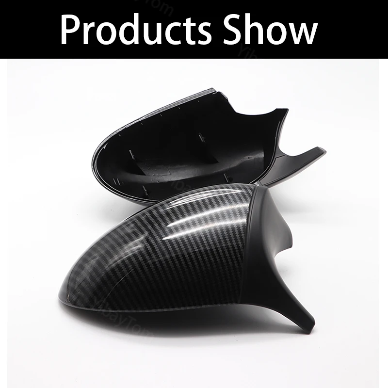 Замена боковых зеркал заднего вида 2 шт. колпачки из углеродного волокна для BMW 1 3