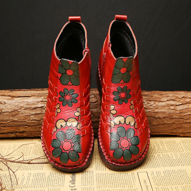 TIMETANGFashion/зимние ботинки из натуральной кожи; женская обувь высокого качества на плоской подошве; Новинка года; Зимние ботильоны; женская теплая обувь на меху