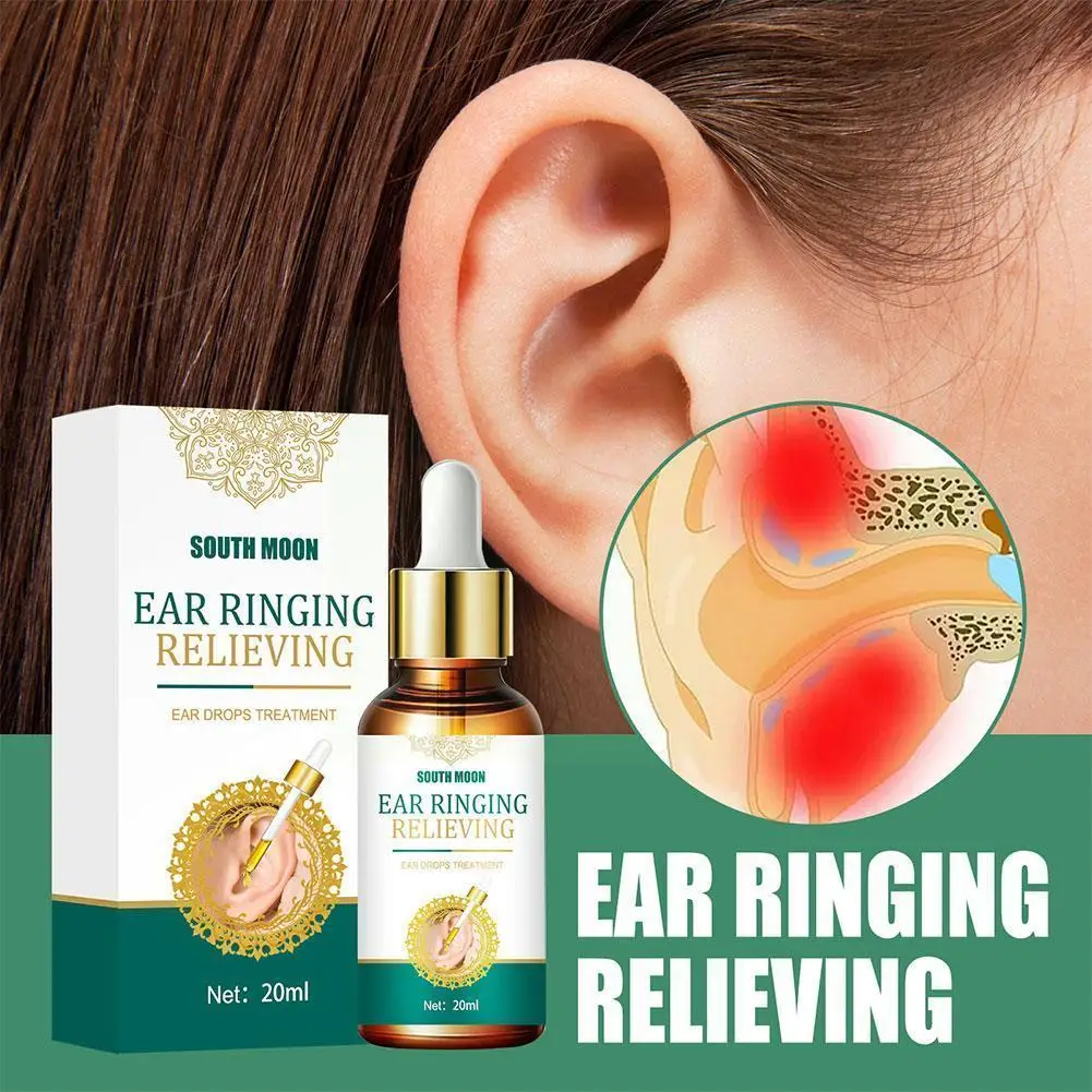 

20ml Ear Acute Otitis Drops For Ear Tinnitus Sore Deafne Health Caring Chinese Herbal Medicine Ear fluid G6Y6