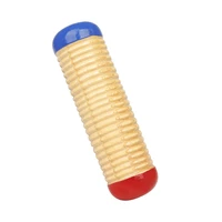 sy 78 orff red and blue sand tube scraper percussion instrument teaching parent child teaching aid fish frog musical instrument