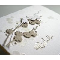 berries branch metal cutting dies decorative branch die cuts for diy scrapbooking card making decoration new 2019 crafts cards