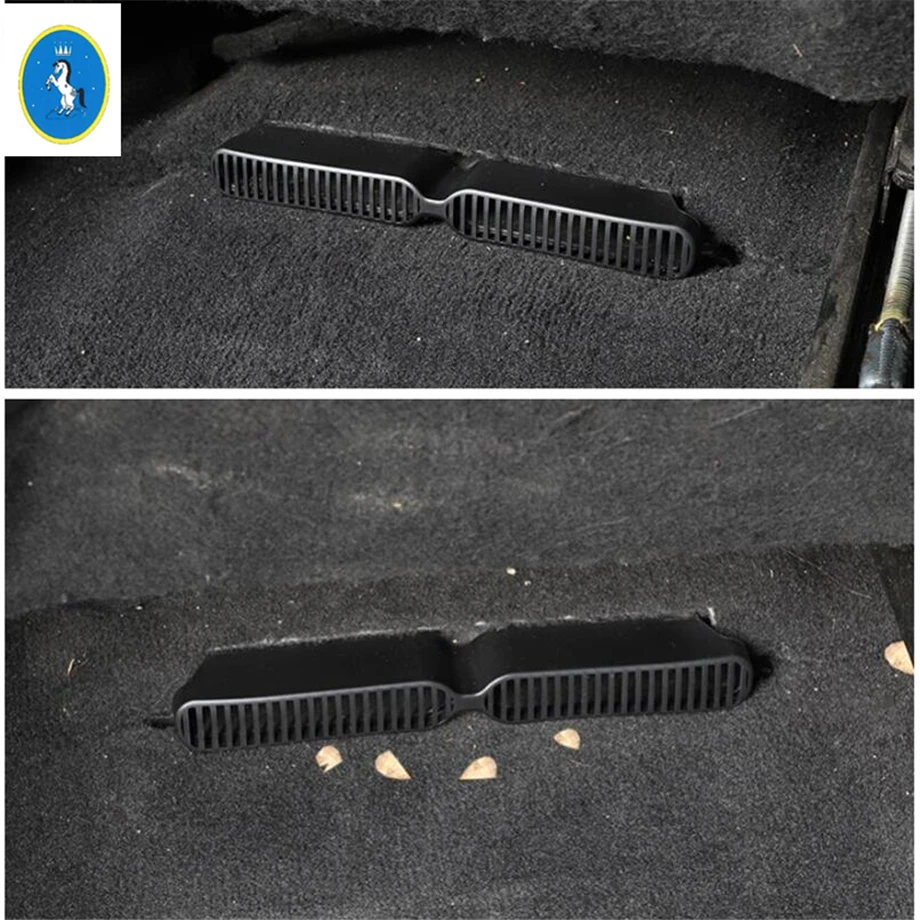 

Car Accessories Seat Under Heat Floor Air AC Duct Vent Outlet Dust Plug Cover Trim For Land Rover Discovery Sport 2015 - 2020