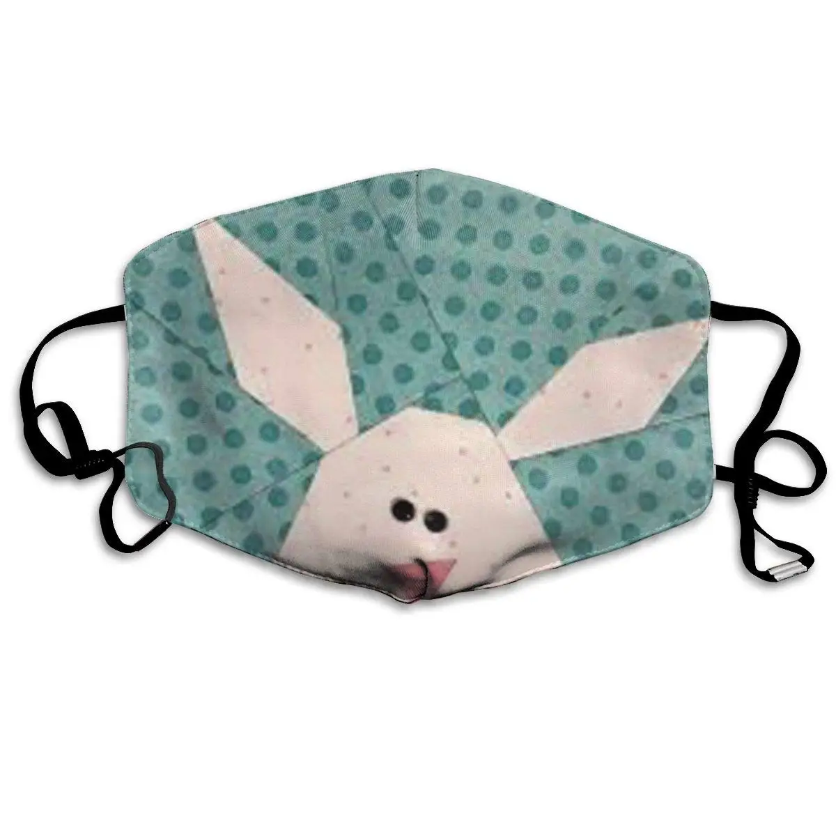 Маска для рта мозаичные маски с принтом кролика-дышащие Регулируемые