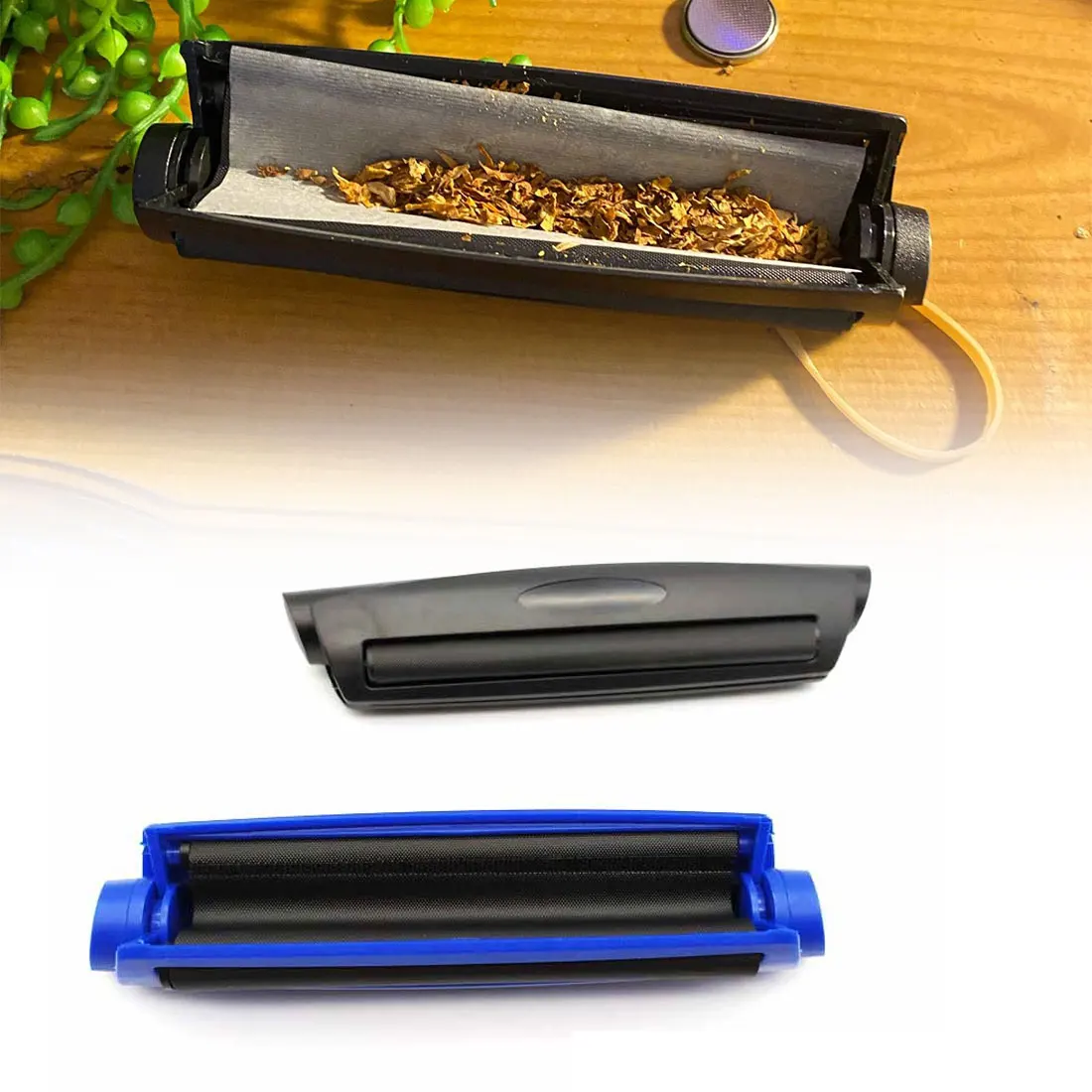 

Manual Tobacco Joint Roller Cone Cigarette Rolling Machine Smoking Rolling Papers Cigarette Maker DIY Accessories 110mm